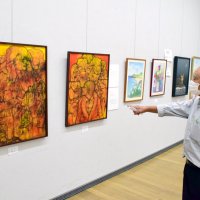 絵画４団体が合同展　感性光る７４点披露　茂原