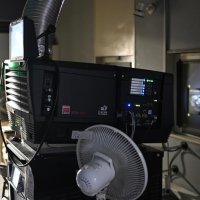 １９９２年から使っている映写機は老朽化が進んでいる
