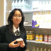 高校生らスイーツ考案　栽培した収穫物素材、４商品　木更津、喫茶店で販売