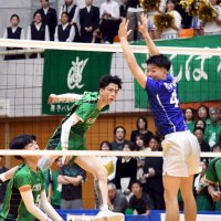 逆転でライバル撃破　市船橋　春の高校バレー千葉県代表決定戦