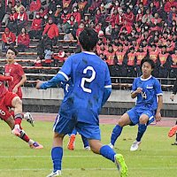 「勝ち切れた」　流通経大柏　全国高校サッカー千葉県大会　準決勝