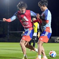 遠藤、上田ら合流　千葉市内で合宿　サッカー日本代表
