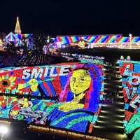 「モナリザ」「叫び」　名画とイルミ融合　袖ケ浦・東京ドイツ村