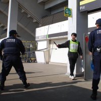 フクアリの安全守る合同訓練　危険行為や爆発物想定　千葉中央署・ジェフ