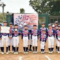 準優勝の栗源ジュニアイーグルス