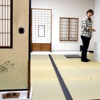 「玉川旅館」の記憶たどる　太宰ゆかりの部屋も“再現”　２１日まで船橋市収蔵作品展