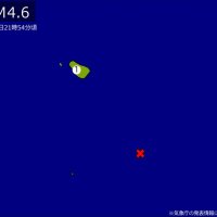 【速報】関東で地震　Ｍ4.6　震源は八丈島東方沖