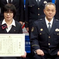 君津市農協副支店長が電話de詐欺被害食い止め感謝状　富津署