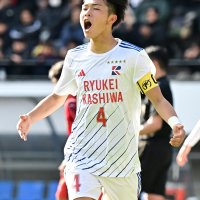 駆け引き制したＰＫ　流通経大柏・島谷　第１０４回全国高校サッカー