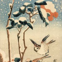 花鳥版画１６３点魅力紹介　米国から３５年ぶり里帰り　ロックフェラーコレクション