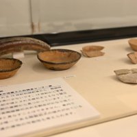 猪鼻城跡から出土した遺物。優品とされる貿易陶磁器の出土割合が低いことも千葉氏の居館と見なされない理由の一つ