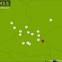 【速報】関東で地震　Ｍ３．５　震源は埼玉県北部　地震が及んだ地域人口１９３万人