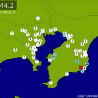 【速報】関東で地震　Ｍ４・２　東京、神奈川、埼玉、千葉で揺れ　震源は千葉県南部　地震が及んだ地域人口1042万人