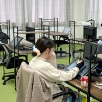 千葉スタジオの作業風景