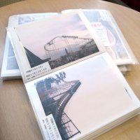 ファイルにまとめられた谷津遊園の写真
