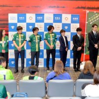 いざＪＦＬ、なでしこ１部　新章開幕へ飛躍誓う　市原ＶＯＮＤＳが市長訪問