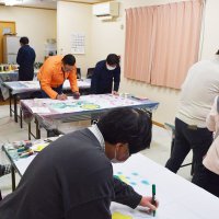 思いのまま、カラフルに　障害者らタペストリー制作　２４日から展示　船橋