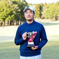 後半持ち直し笑顔　アマ・川口　千葉オープンゴルフ