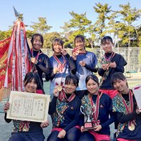 優勝した女子のちはら台南中