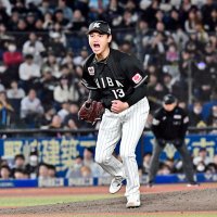熱投毛利７回２失点　千葉ロッテ