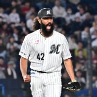 ジャクソンすいすい１２Ｋ　７回零封　海風味方に被安打１　千葉ロッテ