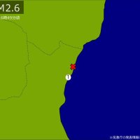 【速報】関東で地震　Ｍ２．６　震源は茨城県北部　地震が及んだ地域人口１６万人