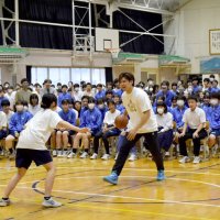 「目前の目標に全力で」　千葉ジェッツ原選手後輩にエール　母校・高根台中